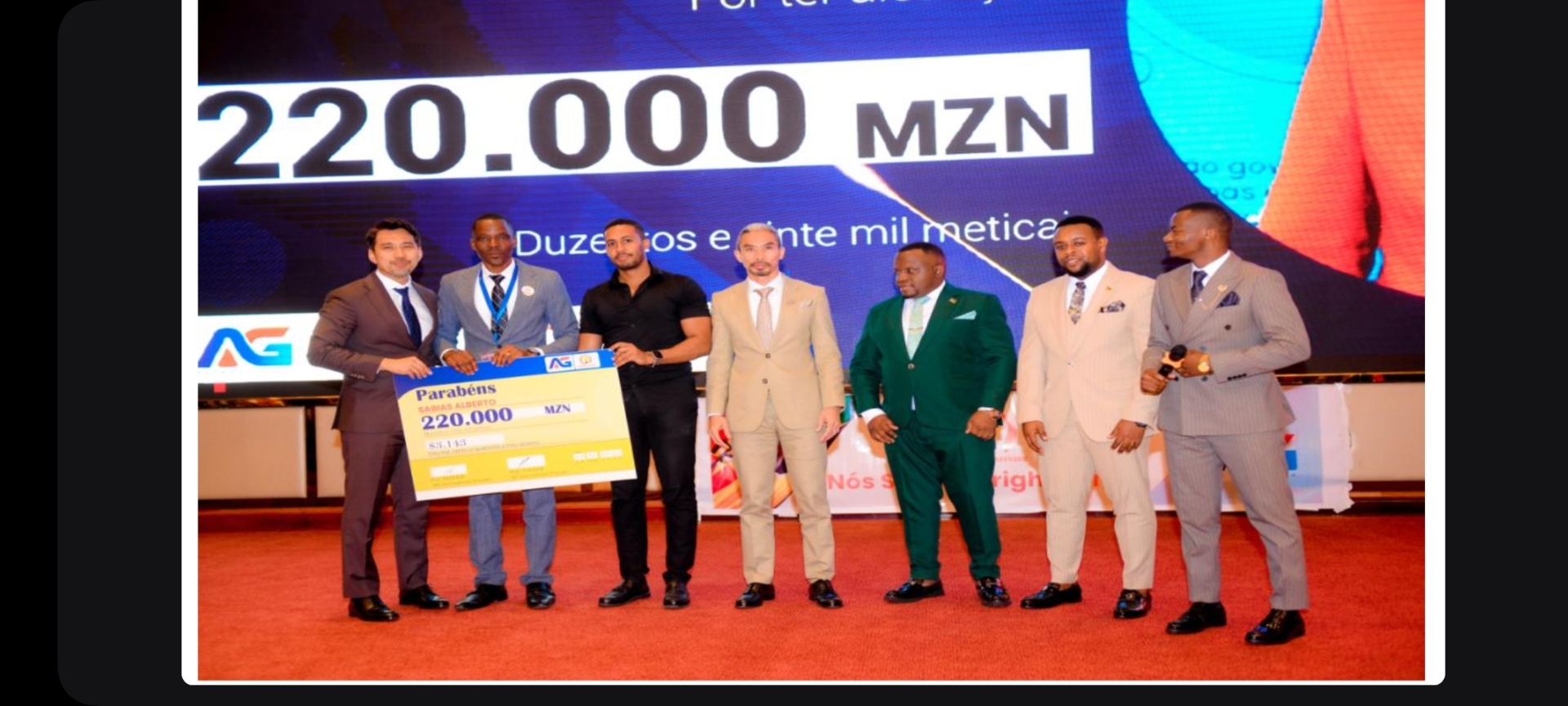 Sabias Alberto — 220.000 MZN